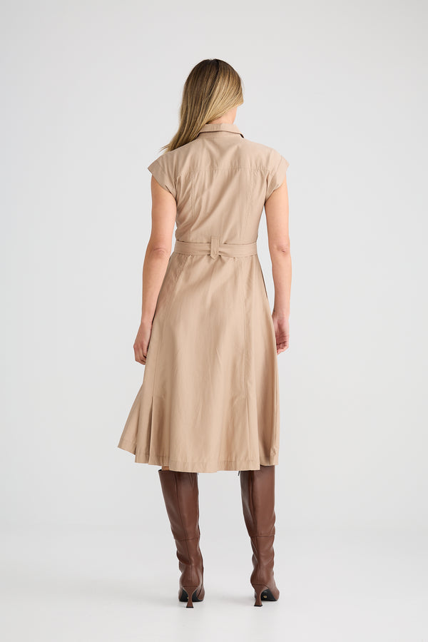 Mayfair Dress Taupe