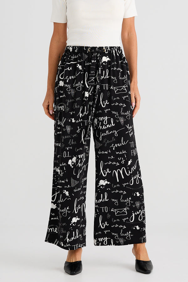 Astrid Pant Amour Print