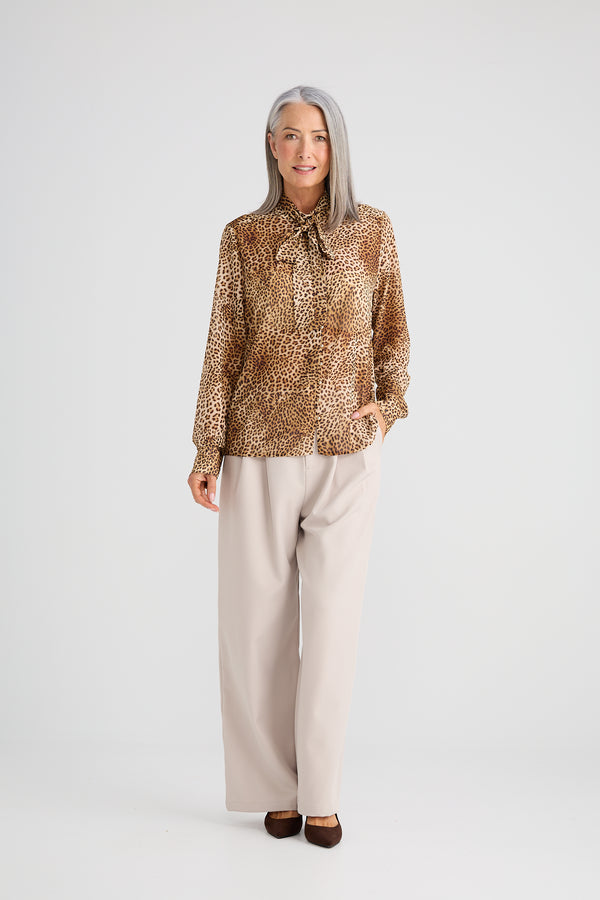 Onella Blouse Leopard