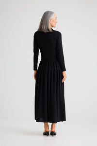 Juliette Long Sleeve Dress Black