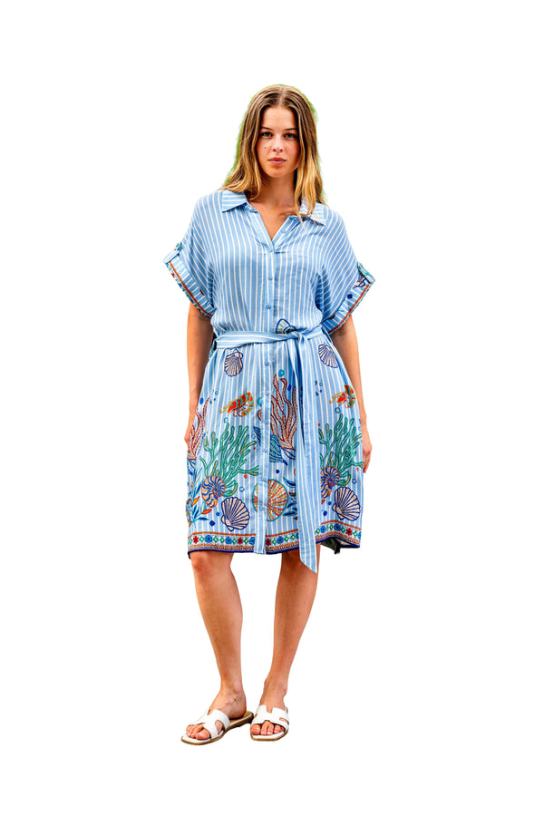 Sea World Shirt Dress