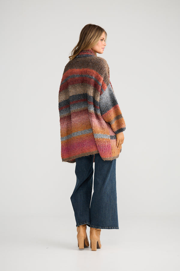 Amara Cardigan Sunset