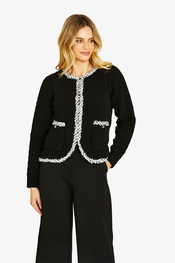 Boucle Knit Jacket