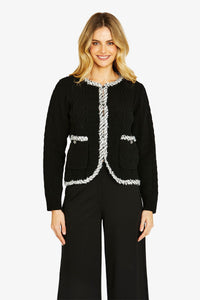 Boucle Knit Jacket
