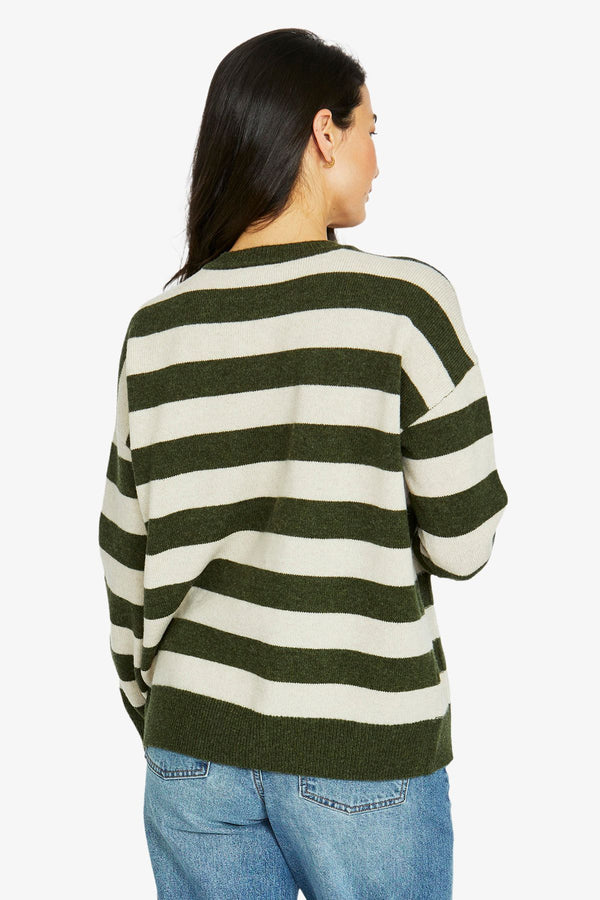 Pocket Stripe Pullover