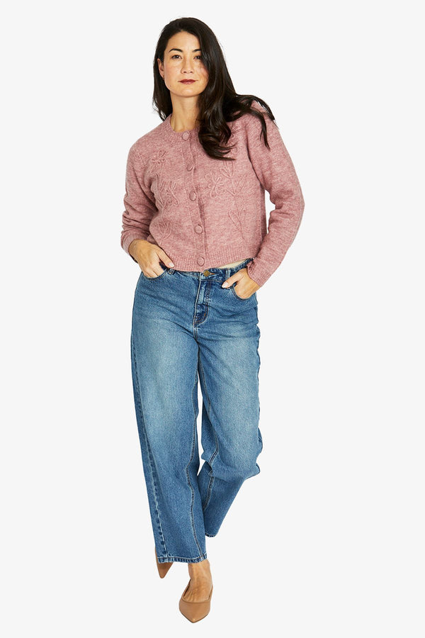 Flower Stem Cardigan
