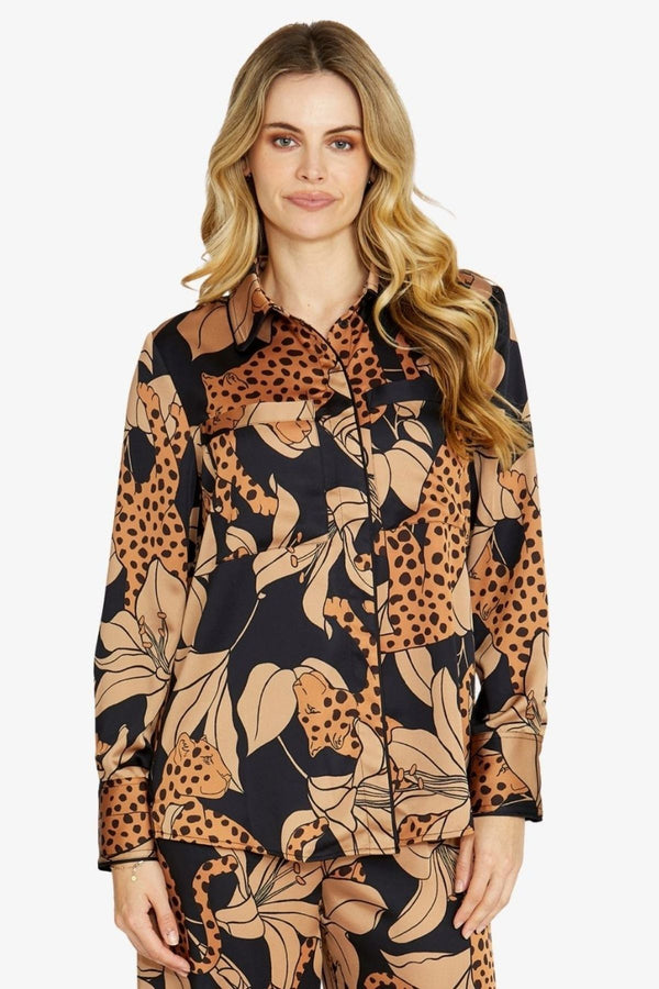 Spliced Animal Shirt