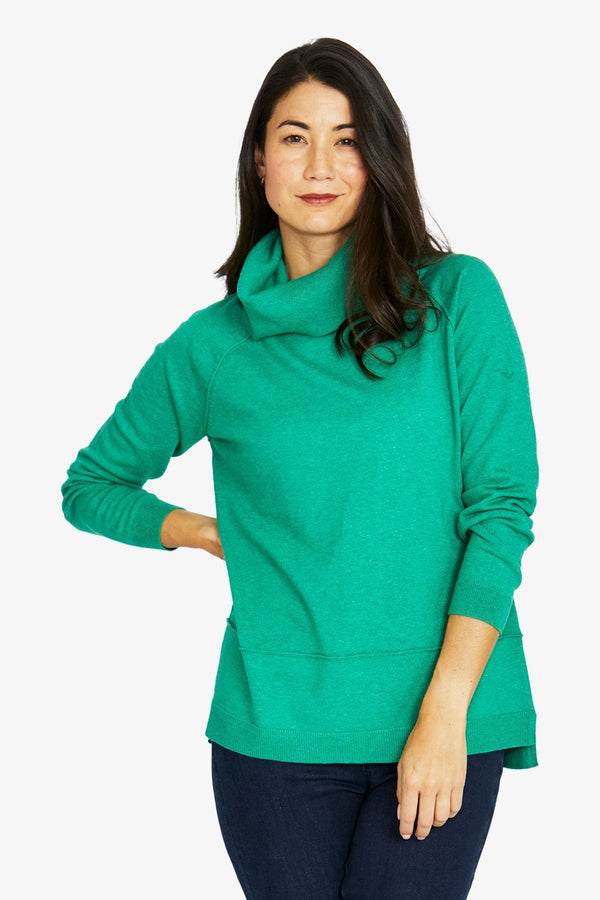 Raglan Cowl Pullover