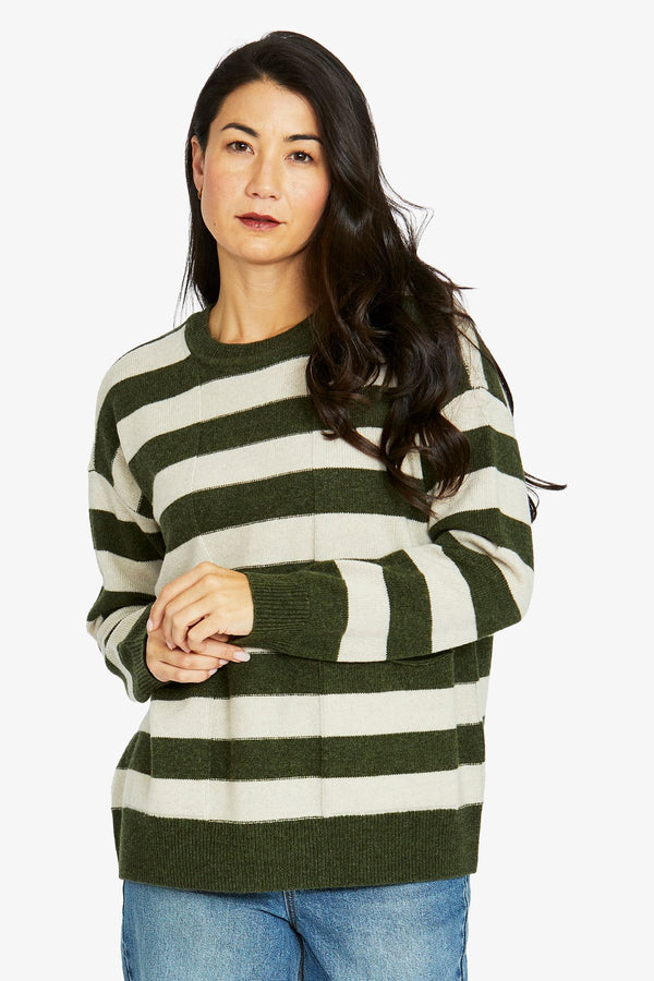 Pocket Stripe Pullover