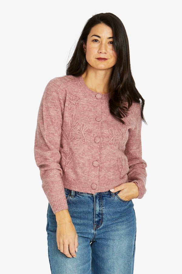 Flower Stem Cardigan